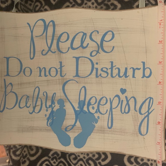 Cute Baby Do Not Disturb sign - Picture 4 of 4